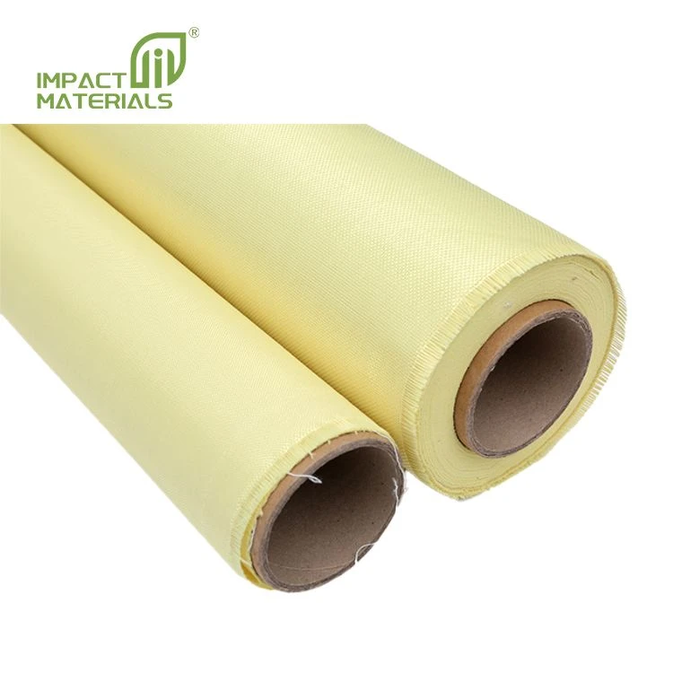 Tecido de fibra de aramida para capacetes à prova de balas
