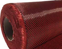Red Carbon Fiber Fabric supplier